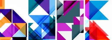 Duvar kağıdı, kartvizit, kapak, poster, afiş, broşür, başlık, web sitesi için üçgen poster