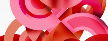 Yuvarlak elementler ve daireler geometrik minimum bileşim arka planı. Duvar Kağıdı, Sancak, Arkaplan, Kart, Kitap İllüstrasyonu, İniş Sayfası