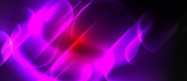 Neon sihirli ışık tasarımı. Duvar Kağıdı, Sancak, Arkaplan, Kart, Kitap İllüstrasyonu, İniş Sayfası