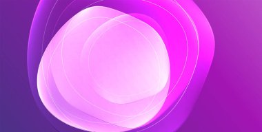 Parlak efektli, şeffaf, akışkan sıvı şekilleri geometrik arka plan. Dalgalı çizgiler yuvarlak. Duvar kağıdı, bayrak, arkaplan, kart, kitap illüstrasyonu için vektör illüstrasyonu, iniş sayfası