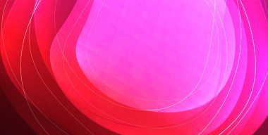 Parlak efektli, şeffaf, akışkan sıvı şekilleri geometrik arka plan. Dalgalı çizgiler yuvarlak. Duvar kağıdı, bayrak, arkaplan, kart, kitap illüstrasyonu için vektör illüstrasyonu, iniş sayfası