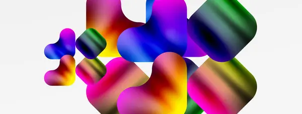 Métal Fond Plaques Colorées Illustration Vectorielle Pour Papier Peint Bannière — Image vectorielle