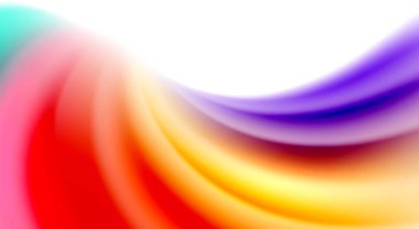 Renk karıştırıcı sıvı gökkuşağı şekli arkaplanı