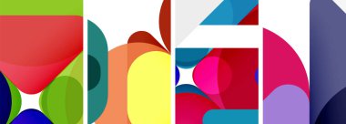 Duvar kağıdı, kartvizit, kapak, poster, afiş, broşür, başlık, web sitesi için geometrik ögeler