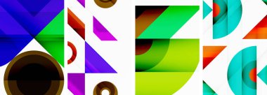 Üçgen duvar kağıdı veya poster arkaplan tasarımı