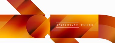 Kareli, üçgenli, daireli geometrik arkaplan. Şekiller uyumlu bir şekilde etkileşir, dijital tasarımlar, sunumlar, web sitesi afişleri, sosyal medya iletileri için görsel olarak çarpıcı bir tasarım oluşturur