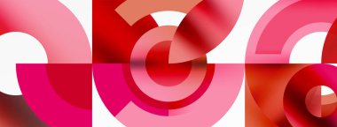 Yuvarlak elementler ve daireler geometrik minimum bileşim arka planı. Duvar Kağıdı, Sancak, Arkaplan, Kart, Kitap İllüstrasyonu, İniş Sayfası