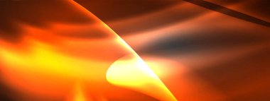 Duvar kağıdı, kartvizit, kapak, poster, afiş, broşür, başlık, web sitesi için neon ışık efektli satır ve dalgalar