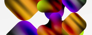 Geometrik soyut şekilli metalik sıvı rengi. Duvar Kağıdı, Sancak, Arkaplan, Kart, Kitap İllüstrasyonu, İniş Sayfası