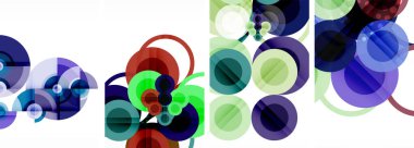 Geometrik soyut posterler dizisi. Duvar kağıdı, kartvizit, kapak, poster, afiş, broşür, başlık, web sitesi için soyut arkaplan