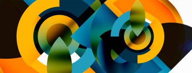 Moda, basit, soyut çember arka planı. Duvar Kağıdı, Sancak, Arkaplan, Kart, Kitap İllüstrasyonu, İniş Sayfası