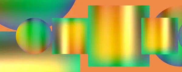 Concept Neon Color Fluid Liquid Gradients Shapes Vector Illustration Wallpaper — Stock Vector