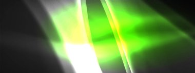 Duvar kağıdı, kartvizit, kapak, poster, afiş, broşür, başlık, web sitesi için neon ışık efektli satır ve dalgalar