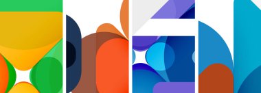 Duvar kağıdı, kartvizit, kapak, poster, afiş, broşür, başlık, web sitesi için geometrik ögeler