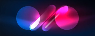 Soyut tasarım, neon ışıklı efektlerle titreşir. Karanlığın içinde büyüleyici bir parıltı yayar. Gözü canlı enerjisiyle büyüler. Cam daireler parlak ışık efektleri