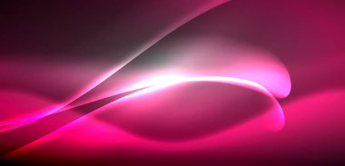 Neon ışıklı dalgalar arka planda dalgalanıyor, ışıltı ve hareketin büyüleyici dansı. Dinamik zemin, enerjinin ve modern estetiğin özünü yakalar