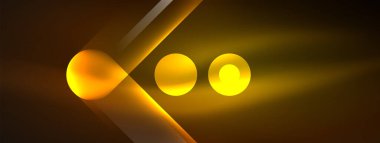 Soyut tasarım, neon ışıklı efektlerle titreşir. Karanlığın içinde büyüleyici bir parıltı yayar. Gözü canlı enerjisiyle büyüler. Cam daireler parlak ışık efektleri