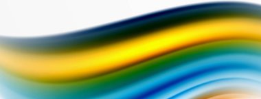 Gökkuşağı rengi ipekten bulanık arka plan beyaz, göz kamaştırıcı bir şekilde canlı arkaplan. Göz kamaştırıcı renk karışımı gökkuşağını, ipeksi ve zarif dalgalı deseni anımsatıyor.