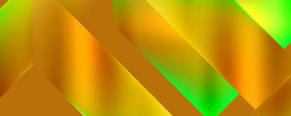Neon Farbe Abstrakte Geometrische Formen Hintergrunddesign Vektor Illustration Für Tapeten — Stockvektor