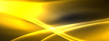 Duvar kağıdı, kartvizit, kapak, poster, afiş, broşür, başlık, web sitesi için neon ışık efektli satır ve dalgalar