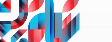 Çeşitli geometrik şekiller, dijital tasarımlar, sunumlar, web sitesi afişleri, sosyal medya paylaşımları için çağdaş tasarım için çok yönlü bir tablo sunarak, asgari soyut bir zemin üzerinde birleşir.