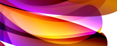 Dinamik dalga çizgisi efektli basit akışkan renk gradyan soyut arka plan. Duvar Kağıdı, Sancak, Arkaplan, Kart, Kitap İllüstrasyonu, İniş Sayfası