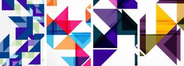 Duvar kağıdı, kartvizit, kapak, poster, afiş, broşür, başlık, web sitesi için üçgen poster