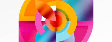 Yuvarlak elementler ve daireler geometrik minimum bileşim arka planı. Duvar Kağıdı, Sancak, Arkaplan, Kart, Kitap İllüstrasyonu, İniş Sayfası