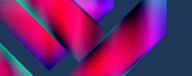 Neon renkli geometrik şekiller. Duvar Kağıdı, Sancak, Arkaplan, Kart, Kitap İllüstrasyonu, İniş Sayfası