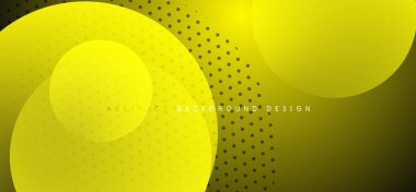 Soyut teknoloji çemberleri vektör arkaplanı, teknoloji dijital baloncukları