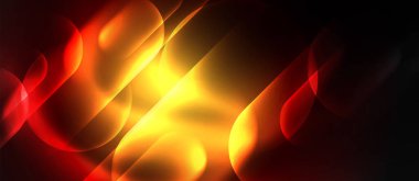 Neon sihirli ışık tasarımı. Duvar Kağıdı, Sancak, Arkaplan, Kart, Kitap İllüstrasyonu, İniş Sayfası