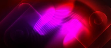 Neon sihirli ışık tasarımı. Duvar Kağıdı, Sancak, Arkaplan, Kart, Kitap İllüstrasyonu, İniş Sayfası