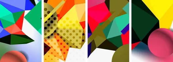Сфера Низкий Поли Треугольник Дизайн Векторная Иллюстрация Обоев Баннера Фона — стоковый вектор