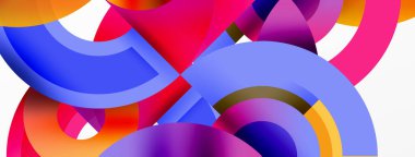 Yuvarlak elementler ve daireler geometrik minimum bileşim arka planı. Duvar Kağıdı, Sancak, Arkaplan, Kart, Kitap İllüstrasyonu, İniş Sayfası