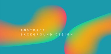 Dinamik sıvı şekilleri içeren akışkan geometrik vektör arka planı, duvar kağıdı, pankart, arkaplan, iniş sayfası, duvar sanatı, davetiye, baskı, poster için büyüleyici soyut görsel deneyim yaratıyor