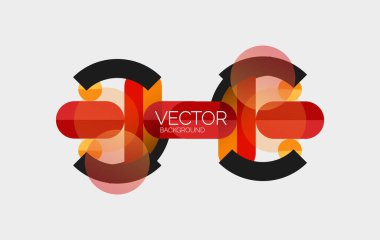 Vektör modern yaratıcı geometrik çizim tasarımı