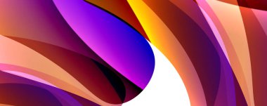 Dinamik dalga çizgisi efektli basit akışkan renk gradyan soyut arka plan. Duvar Kağıdı, Sancak, Arkaplan, Kart, Kitap İllüstrasyonu, İniş Sayfası