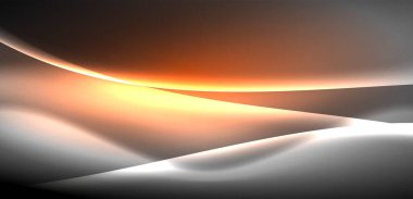 Neon ışıklı dalgalar arka planda dalgalanıyor, ışıltı ve hareketin büyüleyici dansı. Dinamik zemin, enerjinin ve modern estetiğin özünü yakalar