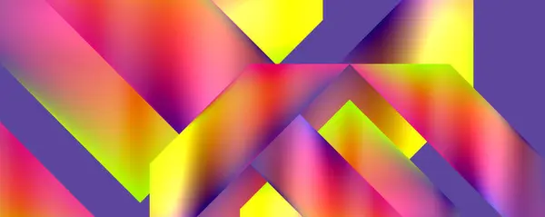 Concept Neon Color Fluid Liquid Gradients Shapes Vector Illustration Wallpaper — Stock Vector
