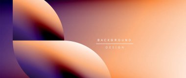 Daireler ve eğimli yuvarlak şekiller. Asgari soyut arkaplan, yuvarlak geometrik şekiller, temiz ve yapılandırılmış tasarım