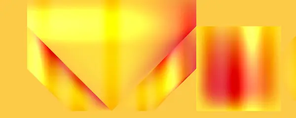 Una Vibrante Imagen Primer Plano Con Patrón Colorido Tonos Amarillos — Vector de stock