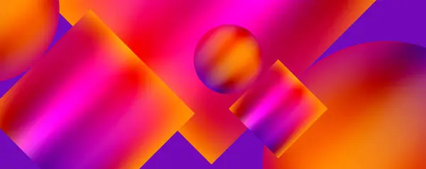 Яркие Цвета Такие Фиолетовый Розовый Электрический Синий Поп Абстрактном Фоне — стоковый вектор