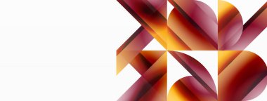 Beyaz arka planda mor, şeftali ve carmine tonlarında üçgenler içeren canlı bir geometrik desen, bir karasal bitkinin taç yapraklarına benziyor. Güzel bir sanat eseri.