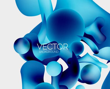 Vektör kelimesi açık mavi bir arkaplanda, gökyüzünün rengine veya gaz balonuna benzer bir şekilde gösterilir. Simetri ve yazı tipi, elektrik mavisi su maddesinin özelliğini algılar.