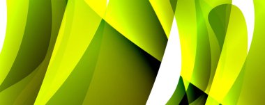 Yeşil ve sarı bir dalganın makro fotoğrafçılığı, beyaz arkaplandaki karasal bitki yaprağı ve yaprağının karmaşık detaylarını gösteriyor.