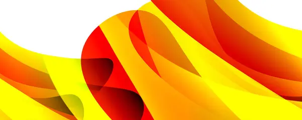 Closeup Vibrant Orange Red Wave Resembling Petals Rose Creating Artistic Стоковий вектор