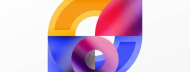 Ortasında beyaz bir zemin üzerinde elektrik mavisi bir daire bulunan canlı bir logo tasarımı. Yazı tipi macenta renginde, eşsiz bir deseni olan cesur ve sanatsal bir sembol oluşturuyor.