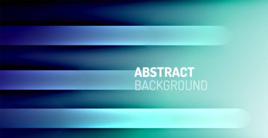 Aqua ve gök mavisi soyut arkaplan, su ve gökyüzüne benzeyen elektrik mavisi parlak çizgiler. Eflatun ve yeşil bir dikdörtgen desen, marka yazı tipi için mükemmel.