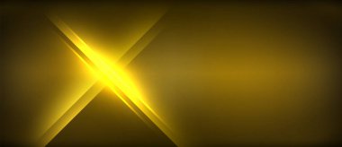 Elektrik mavisi bir ışık karanlığa karşı astronomik bir nesne gibi parlar, ufukta renkler ve gölgeler bırakır, kehribar gökyüzünde üçgen bir ışık yaratır.