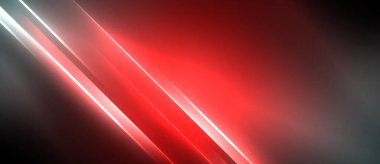 Elektrik mavisi bir ışık, koyu bir arkaplanı aydınlatarak, renkli ve gölgeli bir zıtlık yaratır. Yazı tipi olan carmine tonu, sahneye bir otomotiv aydınlatma olayına benzeyen bir renk katar